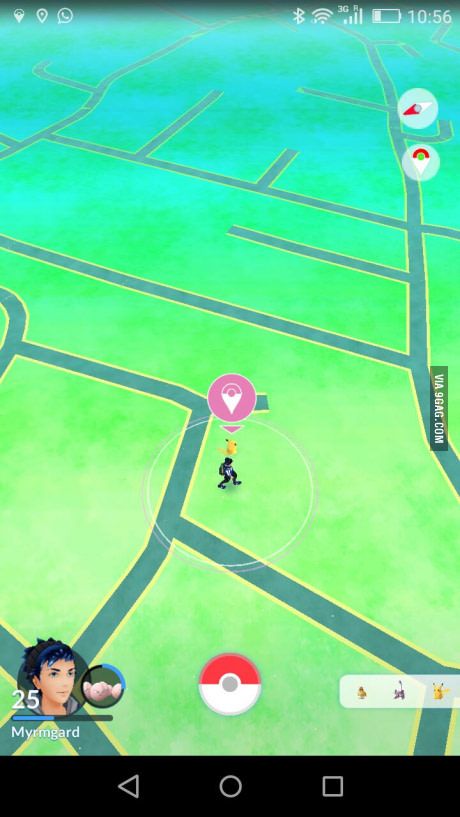 The new Pokemon Go Plus interface