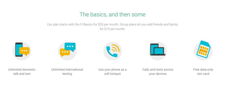 Google Project Fi uses a combination of Sprint, T-Mobile and Wi-Fi hotspot networks to provide service to users.