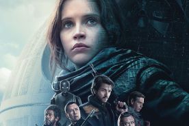 The theatrical poster for 'Rogue One: A Star Wars Story.'