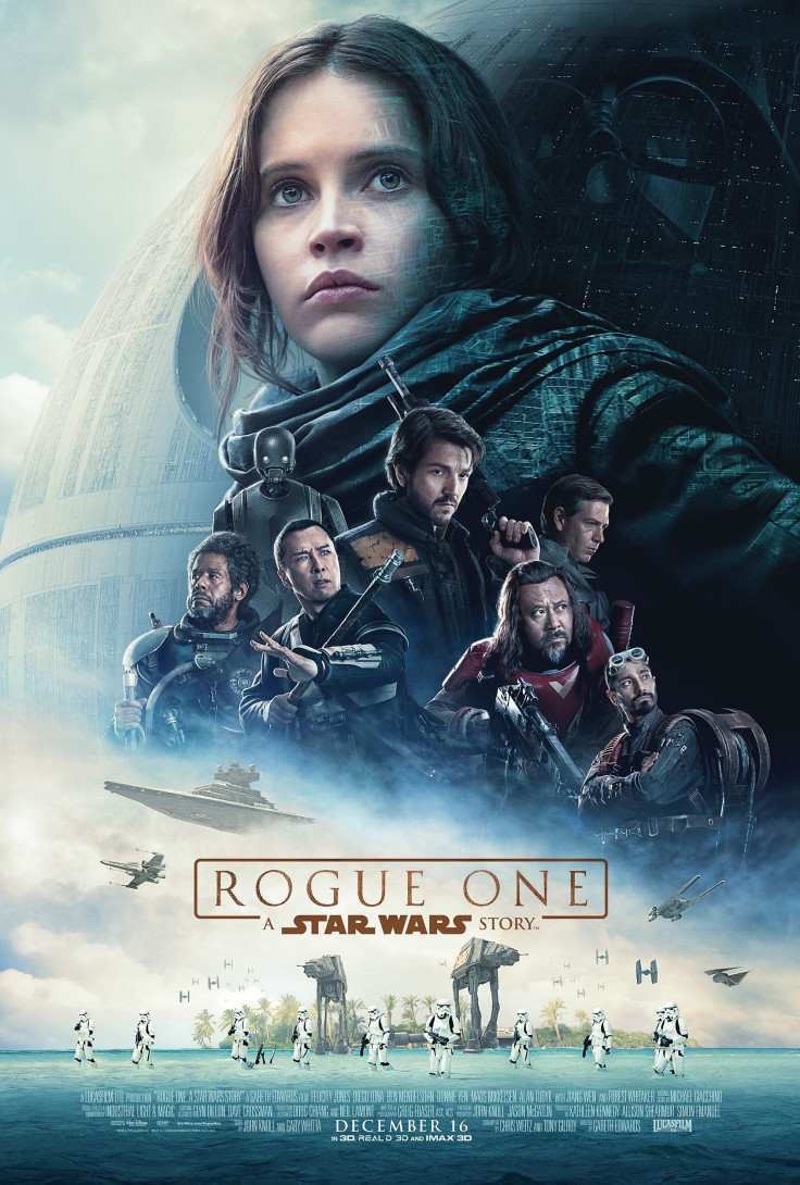 The theatrical poster for 'Rogue One: A Star Wars Story.'