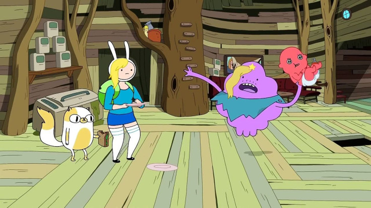 Fionna, Cake and Lumpy Space Prince debate the merits of baby tables for your sandwiches in 'Adventure Time' Season 6 episode "The Prince Who Wanted Everything."