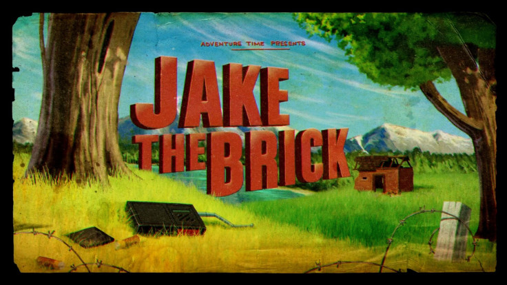 The title card for Season 6 episode "Jake the Brick."