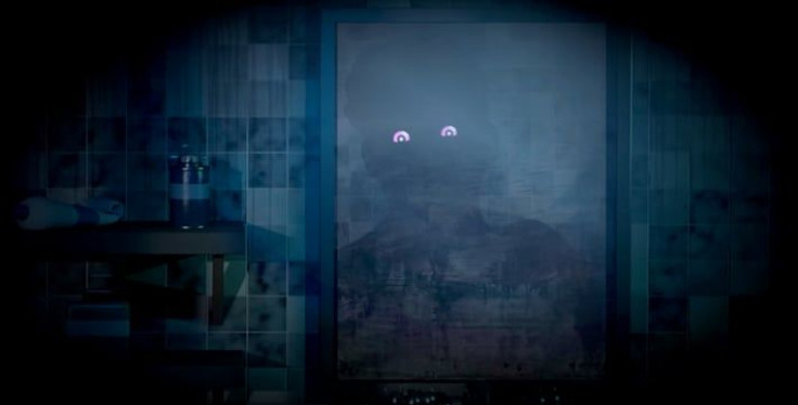 These blue eyes at the end of 'Five Nights At Freddy's: Sister Location' could prove Mike Schmidt's part in the new game.