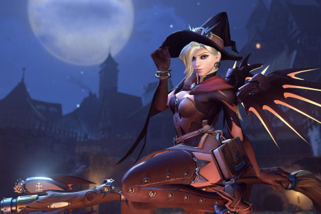 Mercy as a witch gets the best voice line possible