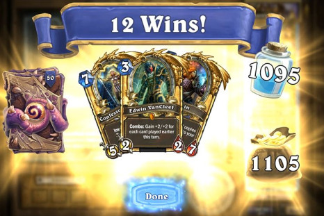 The rewards for getting 12 wins in Hearthstone's newest mode Heroic Tavern Brawl
