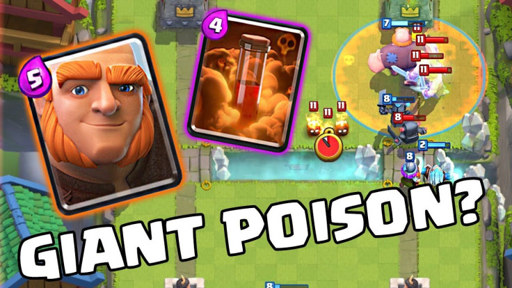 In October's round of Clash Royale balance changes, Supercell specifically addressed the popular Giant + Poison a.k.a. "Goison" combo we've seen used a lot recently.