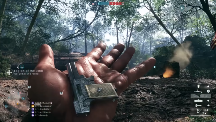 The tiniest pistol of Battlefield 1