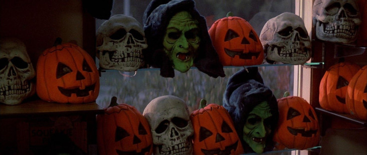 The Silver Shamrock masks of 'Halloween III: Season of the Witch.'