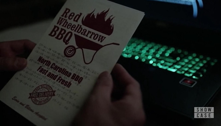 The code word 'Red Wheelbarrow' must also mean something to The Dark Army and Whiterose. 