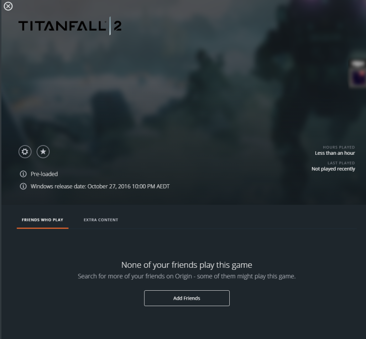Titanfall 2's release time in New Zealand