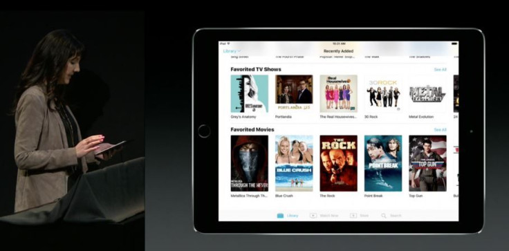 Jen Folse presents the new Apple TV App.