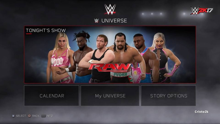 The latest update for WWE 2K17 includes changes for the game's much discussed Universe Mode. 