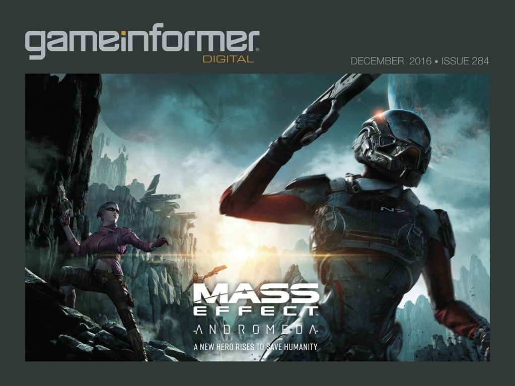 Mass Effect Andromeda Game Informer Cover Leaks Protagonist Who Is The Asari 