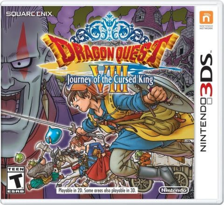 The box art for 'Dragon Quest VIII' 