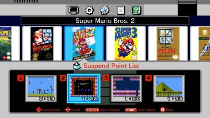 Suspend Points are a large part of the NES Classic