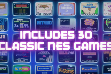 The NES Classic Edition console includes 30 classic games from that era.
