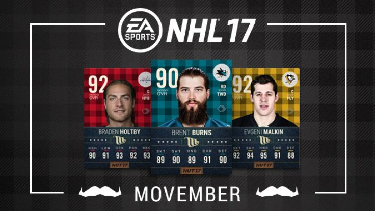 NHL 17 Movember
