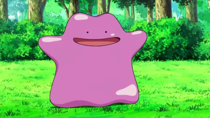 Ditto as it appears in the 'Pokemon' anime