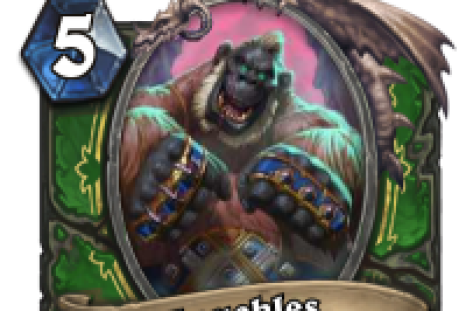 Knuckles, Hunter's newest Legendary from Mean Streets Of Gadgetzan