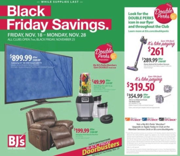 BJ's Black Friday deals won't start until Friday morning, but they are worth checking out.