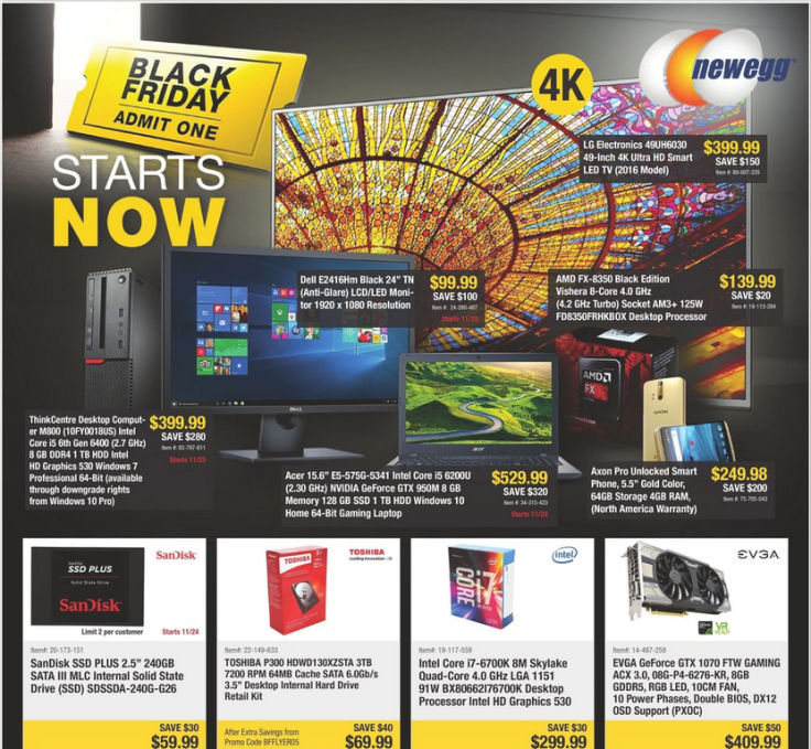 Newegg Black Friday Deals