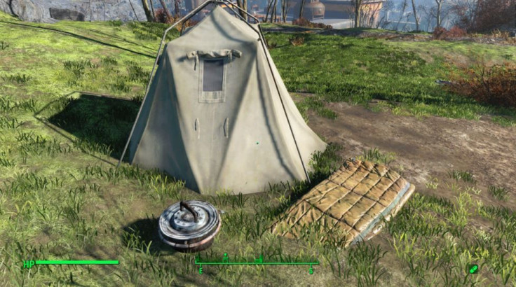 'Fallout 4's' camping mod is coming to PS4 in a limited fashion. It allows players to craft a campfire, sleeping bag and tent.