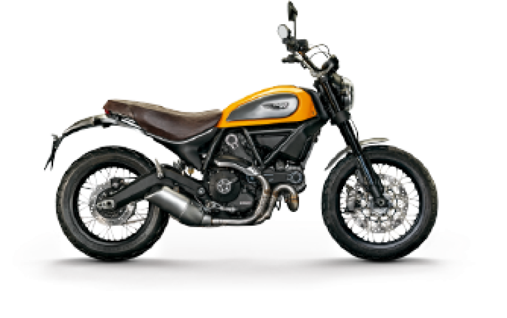 See the resemblance? Classic Ducati Scrambler