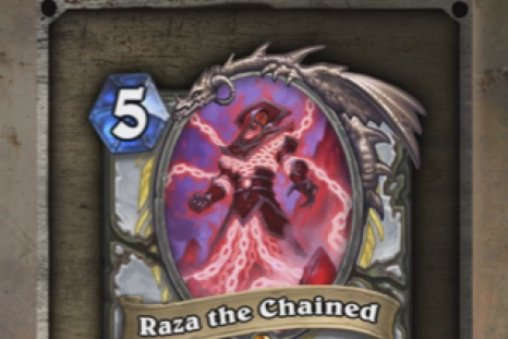 Raza The Chained, Priest's newest Hearthstone Legendary from Mean Streets Of Gadgetzan