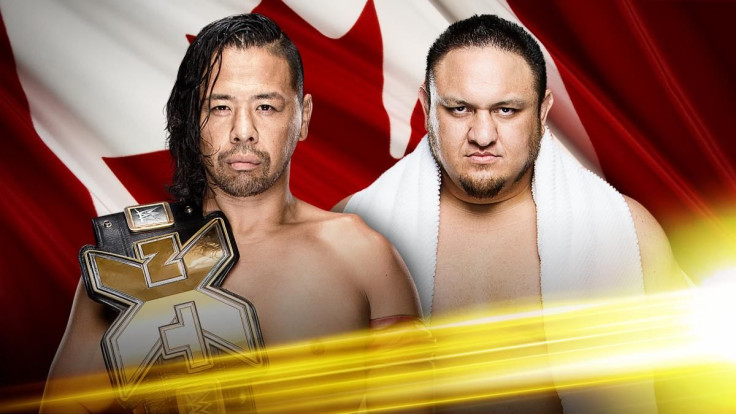 Nakamura vs. Joe 2 headlines NXT Takeover: Toronto. 