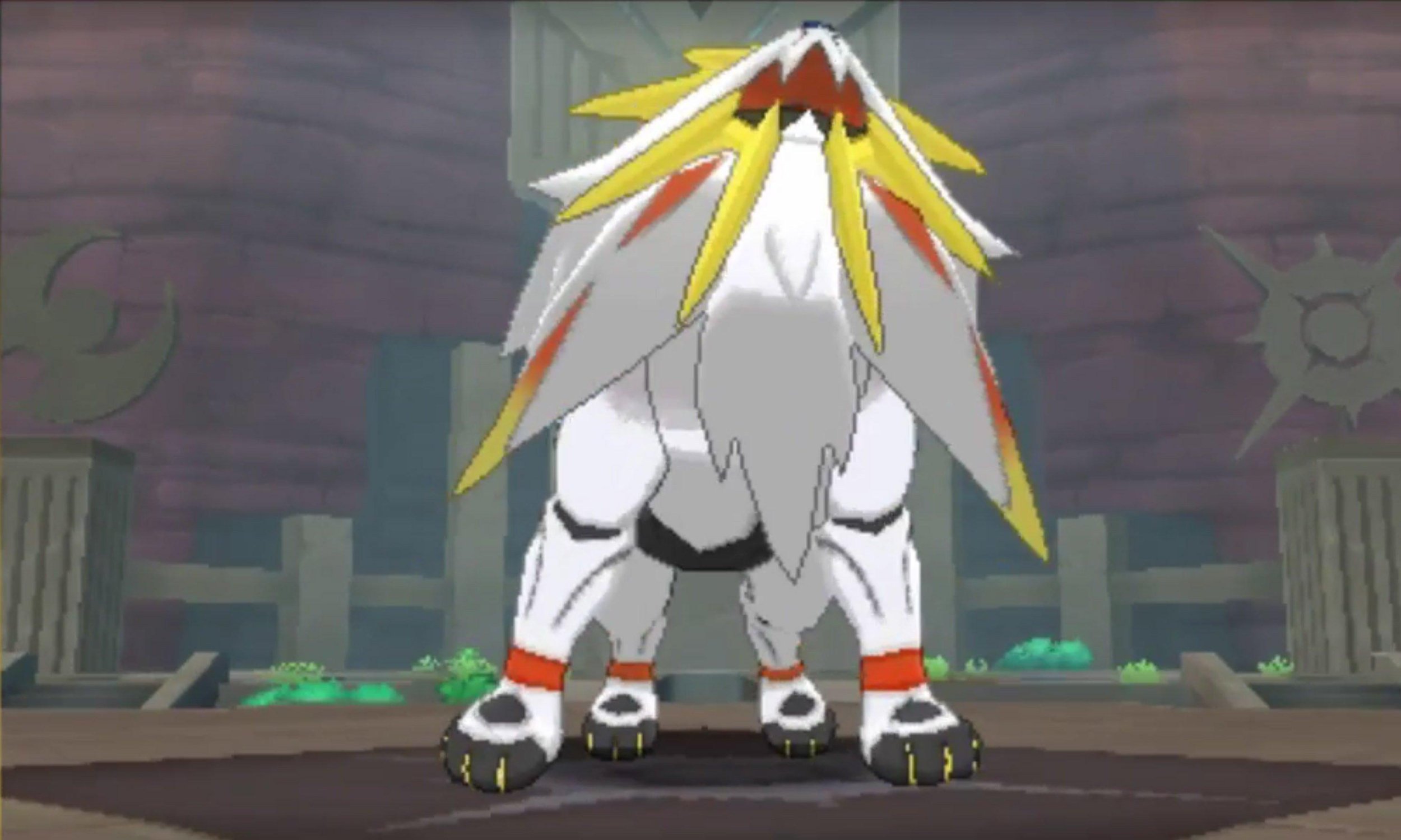 Possible shiny Solgaleo  Mythical pokemon, Pokemon solgaleo, Pokemon sun  legendary