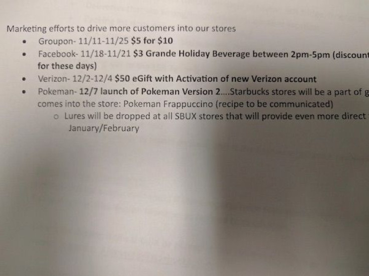 An internal memo claims Pokémon Go Ver. 2 is set to arrive on Dec. 7.