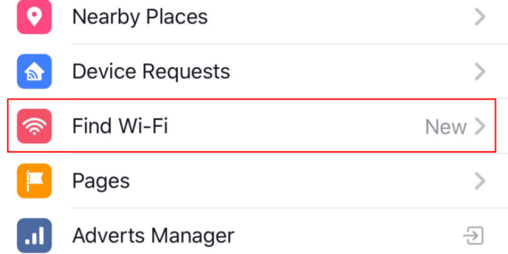 Discovered by staff at TheNextWeb, Facebook has confirmed it is testing a new Wi-Fi hotspot-finding feature for its mobile app.