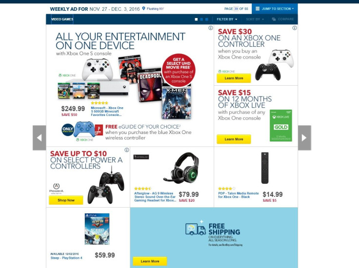Best Buy offers Cyber Monday deals on games.