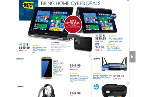 Best Buy Cyber Monday deals are available from  Nov. 27 to Dec. 3.