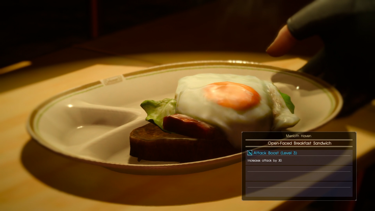 Noctis, Gladiolus, Ignis and Prompto all have favorite foods in Final Fantasy XV.