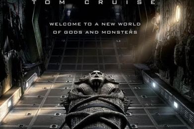 The poster for 'The Mummy,' out in theaters June 9, 2017.
