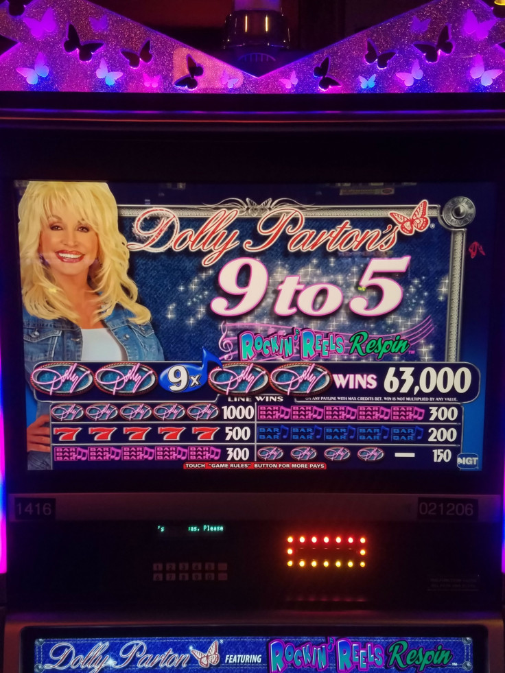 Dolly Parton at Bally's Casino in Las Vegas