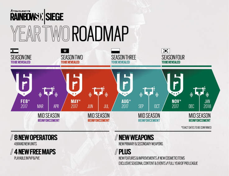 'Rainbow Six Siege' Year 2 will bring updates featuring Spain, Hong Kong, Poland and South Korea.