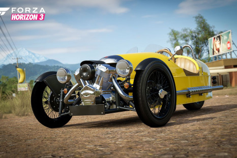 The Morgan 3 Wheeler makes it to 'Forza Horizon 3' in the latest Logitech G Car Pack.