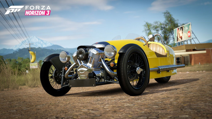 The Morgan 3 Wheeler makes it to 'Forza Horizon 3' in the latest Logitech G Car Pack.