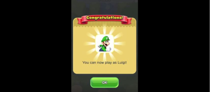 Luigi can be unlocked in 'Super Mario Run'