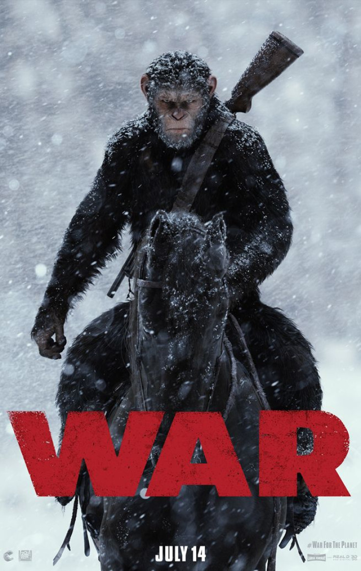 The 'War for the Planet of the Apes' release date is July 14, 2017.