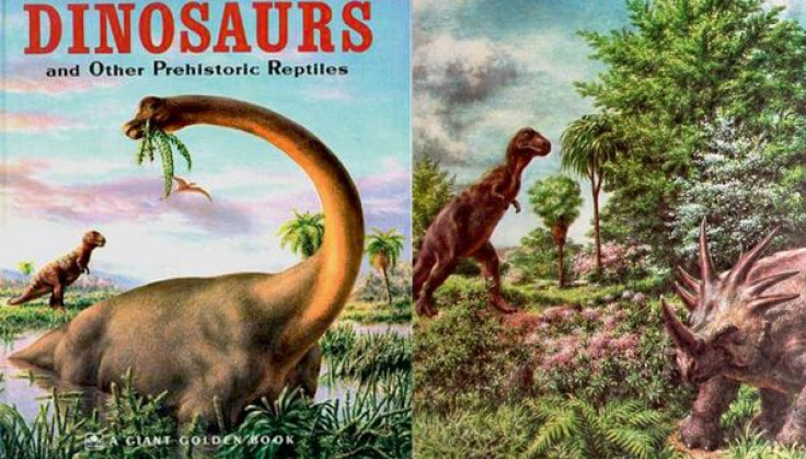 Inaccurate dinosaurs, just like that old movie series that refused to evolve. If they had feathers maybe we would've gotten a 'Jurassic World 5: The Moonasaurs.'