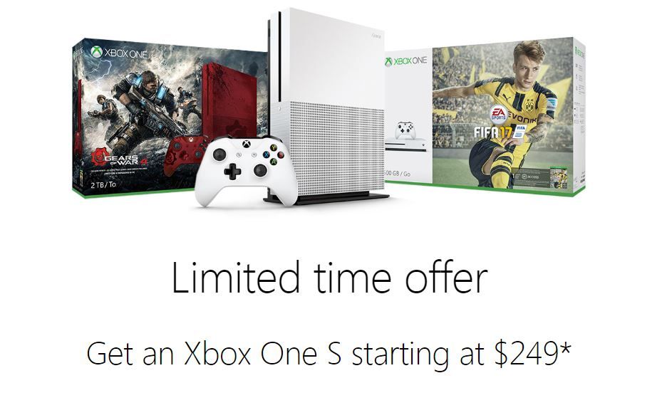 Xbox One S Deals: $50 Sale Price Cut In Effect Until Christmas