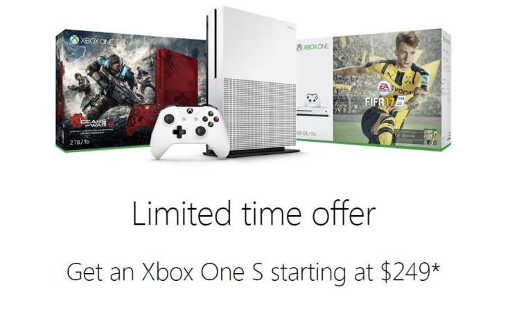 The Xbox One S will be $50 off until Christmas