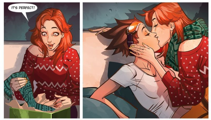 Tracer and Emily, the internet's new favorite obsession. 
