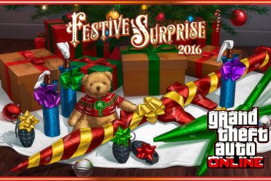 The Festive Surprise has returned to GTA Online for a fourth year