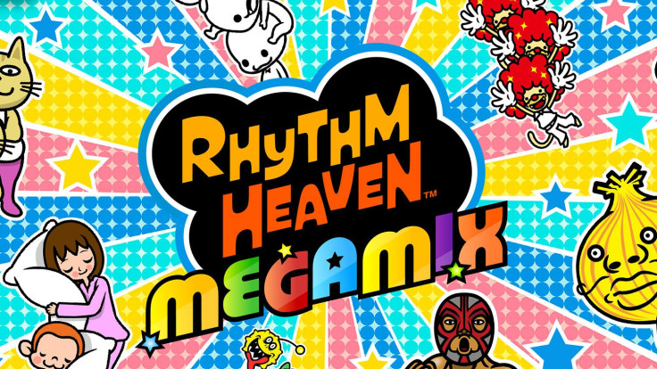 The box art for Rhythm Heaven Megamix