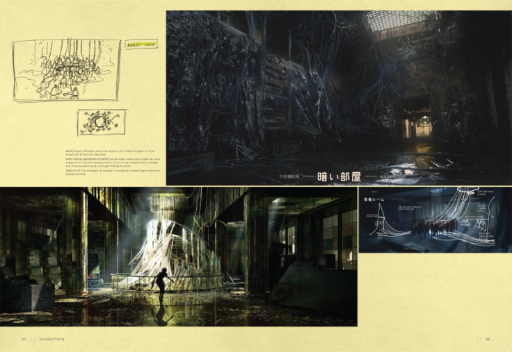 Kuze's lair in 'Ghost in the Shell.'