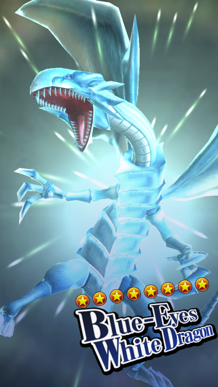 Blue-Eyes White Dragon is one of many signature monsters in 'Yu-Gi-Oh! Duel Links'